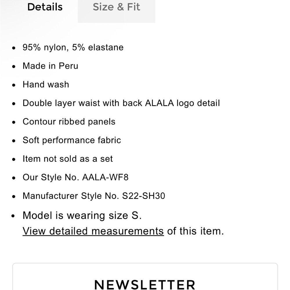 ALALA Seamless Rib Shorts - Picture 6 of 11